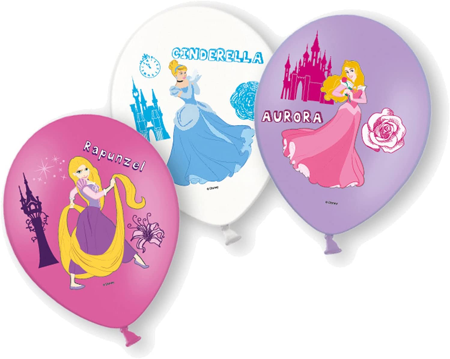 Latexballons Disney Prinzessinnen farbig 27,5cm